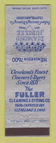 Matchbook Cover - Fuller Cleaning Dyeing Cleveland OH 1946