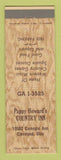 Matchbook Cover - Pappy Howard's Country Inn Cleveland OH