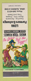 Matchbook Cover - Lena Farmers Exchange oil gas Lena IL hillbilly