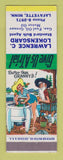 Matchbook Cover - Lawrence Lokensgard Standard oil gas Lafayette MN hillbilly