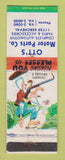 Matchbook Cover - Ott's Motor Parts auto Detroit MI WEAR hillbilly