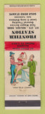 Matchbook Cover - Frontier Station oil gas Neligh NE WEAR hillbilly