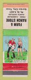 Matchbook Cover - Farm and Ranch Store Garden City TX WEAR hillbilly