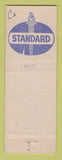 Matchbook Cover - Lilly Road Standard oil gas Milwaukee WI Marquardt hillbilly