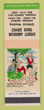 Matchbook Cover - Everett Anderson Truck Service  hillbilly