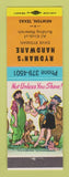 Matchbook Cover - Rydman's Hardware Newton TX hillbilly