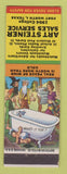 Matchbook Cover - Art Steiner matchbooks greeting cards Fort Worth TX hillbilly