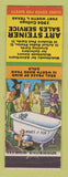 Matchbook Cover - Art Steiner matchbooks greeting cards Fort Worth TX hillbilly