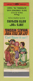 Matchbook Cover - Jim's 66 Auto Repairs Altoona PA hillbilly