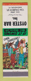Matchbook Cover - Oyster Bar Burlington VT hillbilly