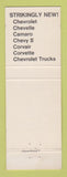 Matchbook Cover - 1968 Chevrolet Colonial Wilmington DE