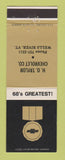 Matchbook Cover - 1968 Chevrolet HO Taylor Wells River VT