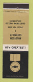 Matchbook Cover - 1968 Chevrolet Knudtson Cheyenne Wells Colorado