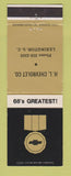 Matchbook Cover - 1968 Chevrolet HL Lexington SC