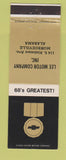Matchbook Cover - 1968 Chevrolet Lee Motors Monroeville AL