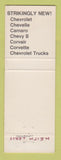 Matchbook Cover - 1968 Chevrolet Heilman Buick Cambridge NE WEAR