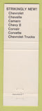 Matchbook Cover - 1968 Chevrolet Gilbert Bros Muncy PA