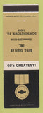 Matchbook Cover - 1968 Chevrolet Ray Sheeler Downingtown PA