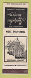 Matchbook Cover - Montpelier Tavern VT