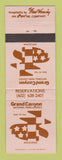 Matchbook Cover - Grand Canyon National Park AZ Fred Harvey