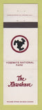 Matchbook Cover - Yosemite National Park CA Ahwahnee