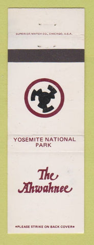 Matchbook Cover - Yosemite National Park CA Ahwahnee