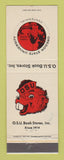 Matchbook Cover - Oregon State University Bookstore Corvallis OR 1968 Beavers