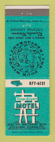 Matchbook Cover - Tampa Airport Motel FL