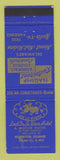 Matchbook Cover - Lord De La Warr Hotel Wilmington DE