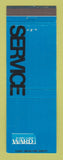 Matchbook Cover - Montgomery Ward Stores Service