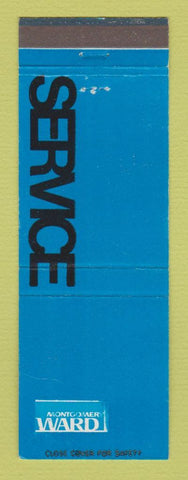Matchbook Cover - Montgomery Ward Stores Service