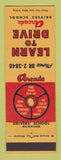 Matchbook Cover - Arcade Driving School Milwaukee WI