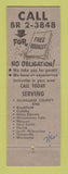 Matchbook Cover - Arcade Driving School Milwaukee WI