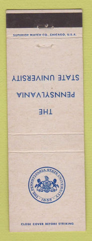 Matchbook Cover - Penn State University State College PA