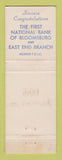 Matchbook Cover - Bloomsburg State College PA 1964
