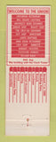 Matchbook Cover - University of Oklahoma Norman OK Memorial Union