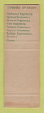 Matchbook Cover - Clarkson College of Technology Potsdam NY Lewis House