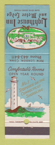 Matchbook Cover - Lighthouse Inn and Motor Lodge New London CT
