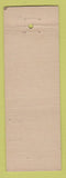 Matchbook Cover - Porter's Diner Harrisburg PA Christmas