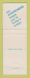 Matchbook Cover - Montgomery Ward Stores Awareness