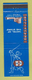 Matchbook Cover - Deauville Hotel Miami Beach FL