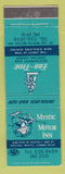 Matchbook Cover - Mystic Motor Inn Mystic CT