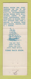 Matchbook Cover - Mystic Motor Inn Mystic CT