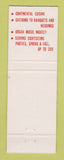 Matchbook Cover - Reber's Hotel Motel Barryville NY