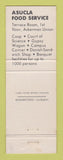 Matchbook Cover - UCLA Bruins Students' Store Los Angeles CA