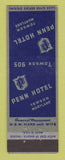 Matchbook Cover - Penn Hotel Towson MD