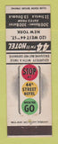 Matchbook Cover - 44th St Hotel New York City