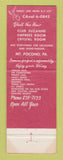 Matchbook Cover - Mount Airy Lodge Mount Pocono PA
