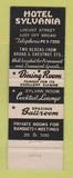 Matchbook Cover - Hotel Sylvania Philadelphia PA