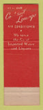 Matchbook Cover - Franklin Arms Hotel Fort Myers FL WEAR
